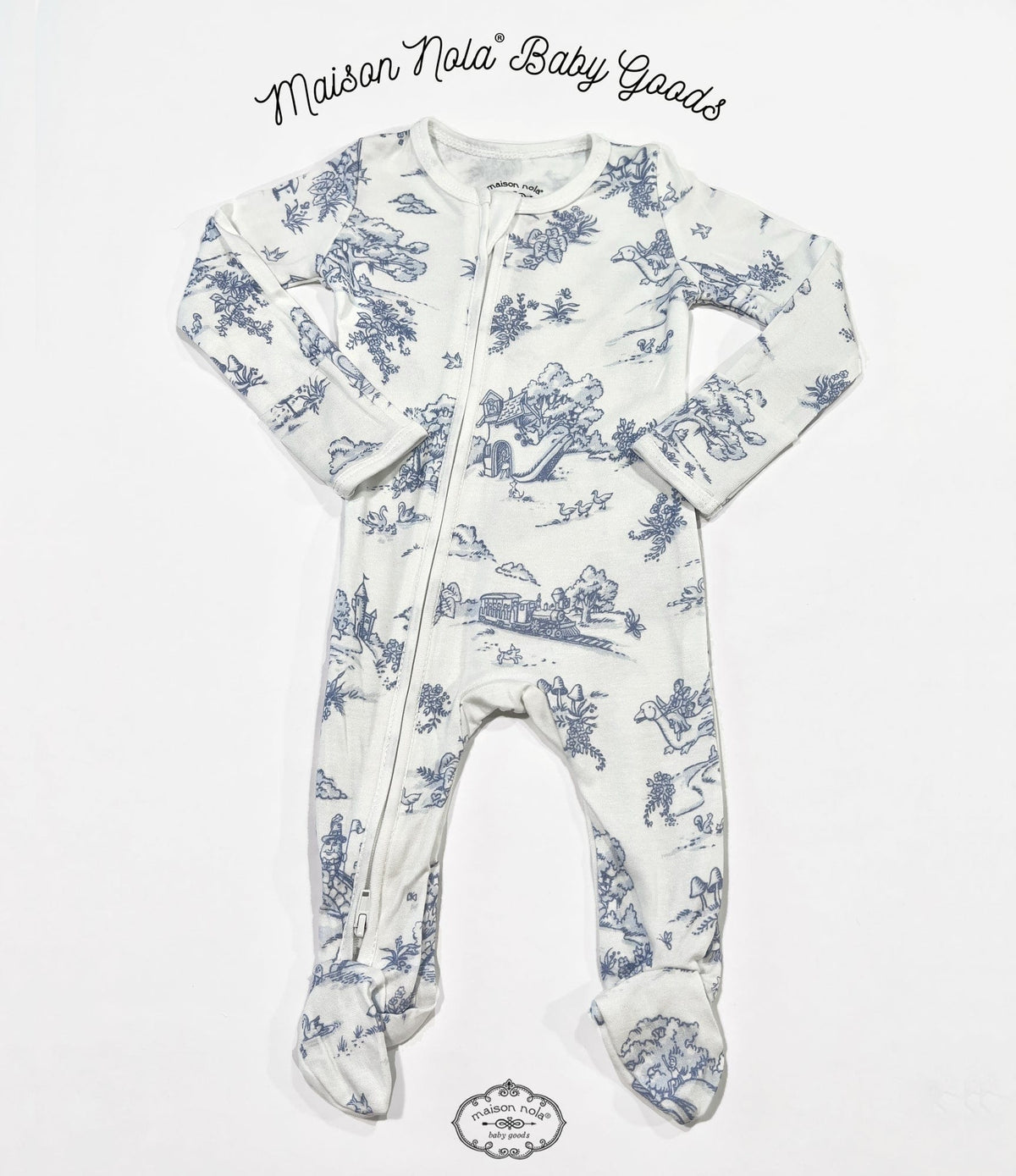 Maison Nola Maison Nola Storyland Footie - Little Miss Muffin Children & Home
