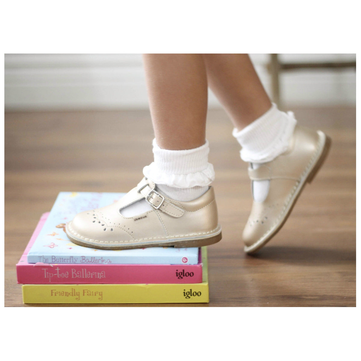 IML - Im Link Corp / L'amour Im Link Corp / L'amour Ruthie Stitched Mary Jane - Little Miss Muffin Children & Home