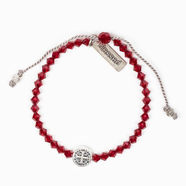 My Saint My Hero - My Saint My Hero Birthday Blessing Bracelet - Little Miss Muffin Children & Home