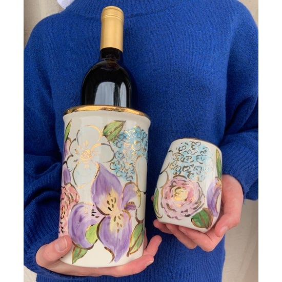 Magnolia Creative Co. Magnolia Creative Southern Floral Wine Chiller - Little Miss Muffin Children & Home