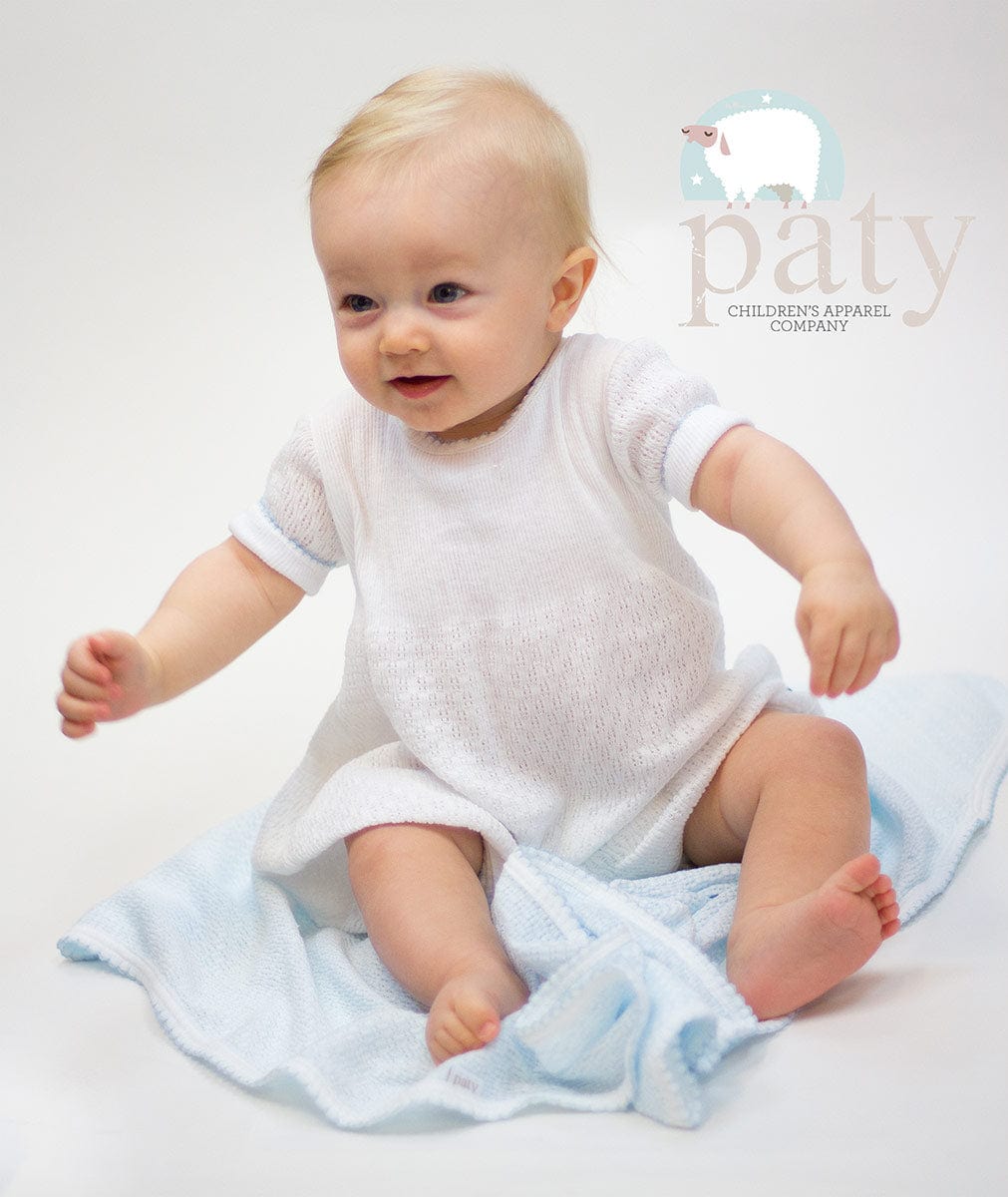 Paty, Inc. Paty, Inc. Short Sleeve Cuffed Gathered Bubble - Little Miss Muffin Children & Home