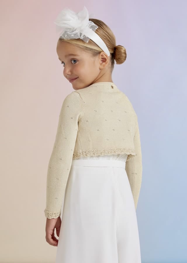 Mayoral Usa Inc Mayoral Knit Bolero Cardigan - Little Miss Muffin Children & Home