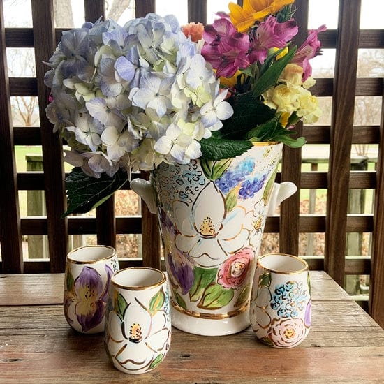 Magnolia Creative Co Southern Floral Champagne Chiller, alternate view