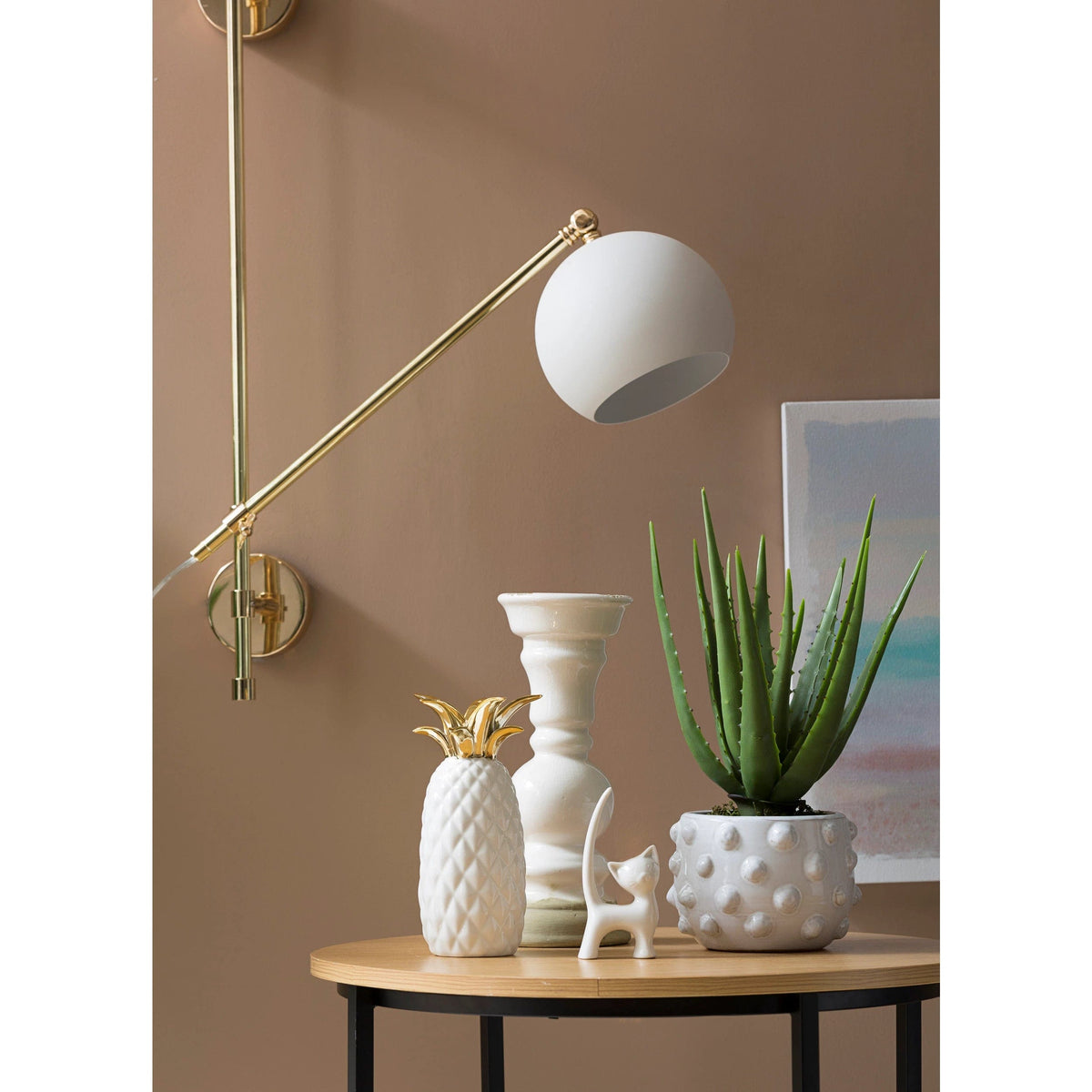 Creative Co-op Creative Co-op Terra Cotta Planter with Raised Dots - Little Miss Muffin Children & Home