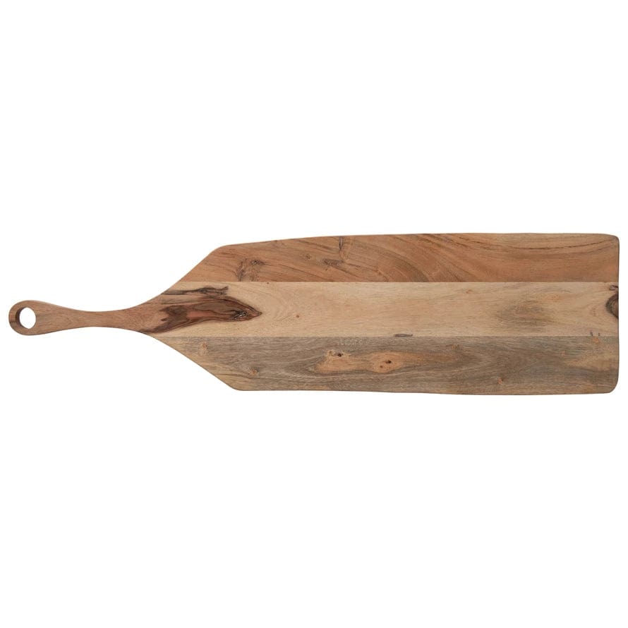 Creative Co-op Creative Co-op Acacia Wood Cutting Board - Little Miss Muffin Children & Home