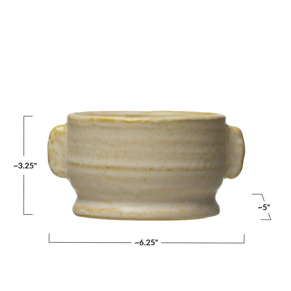 Creative Co-Op Creative Co Op Stoneware Planter - Little Miss Muffin Children & Home