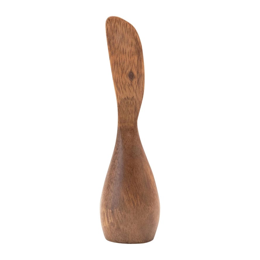 Creative Co-Op Creative Co-op Acacia Wood Standing Canape Knife - Little Miss Muffin Children & Home