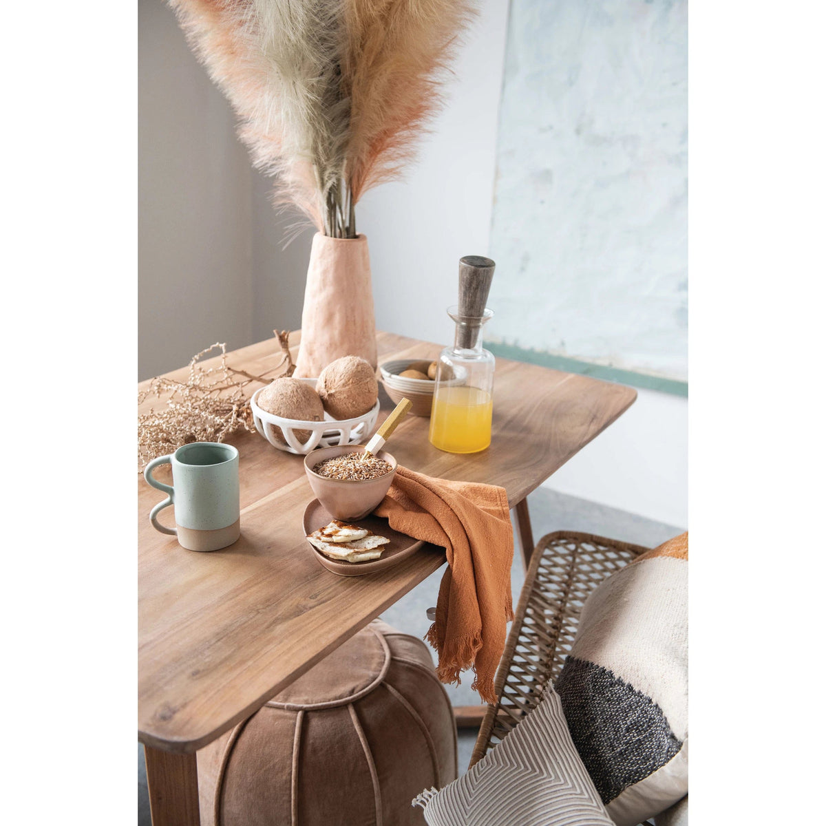 Creative Co-op Creative Co-op Glass Decanter with Mango Wood Stopper - Little Miss Muffin Children & Home