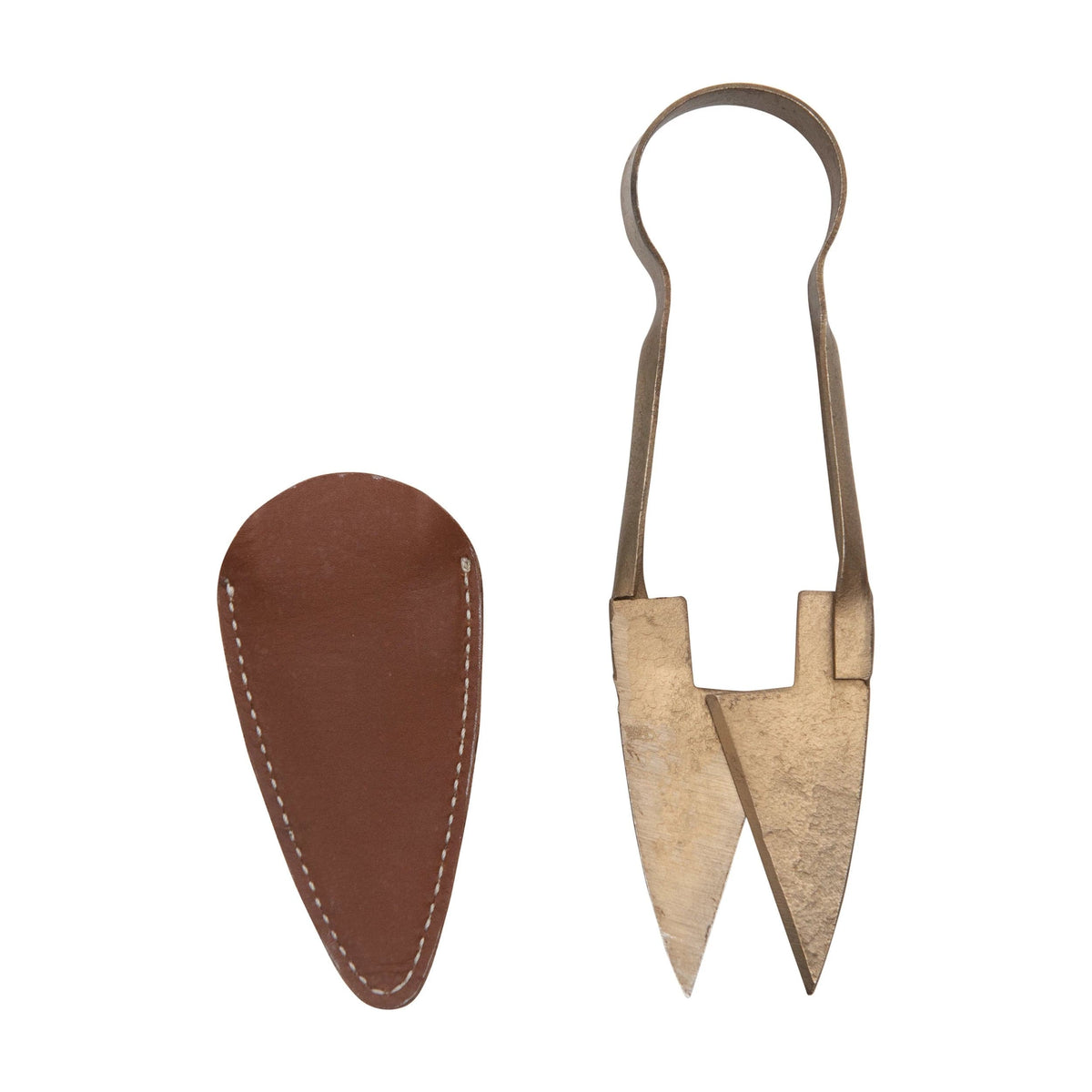 Creative Co-op Creative Co-op Garden Shears + Leather Case - Little Miss Muffin Children & Home