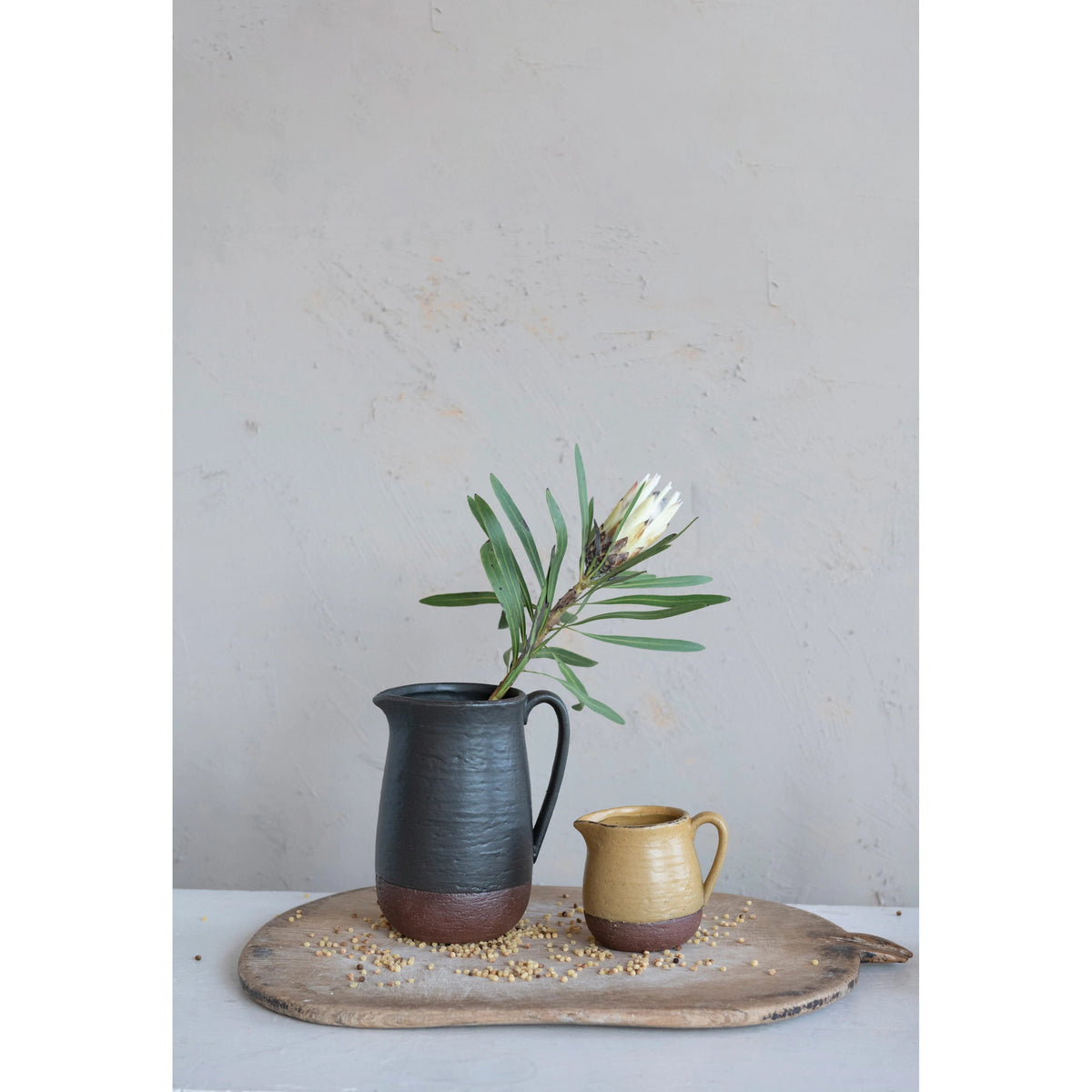 Creative Co-op Creative Co-op Stoneware Creamer, Honey - Little Miss Muffin Children & Home