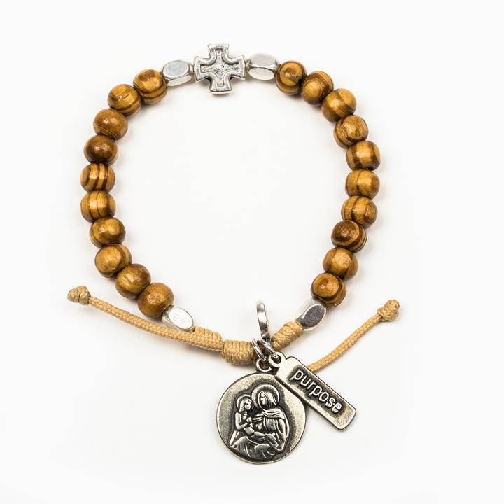 My Saint My Hero - My Saint My Hero Rooted in Faith Bracelet - Little Miss Muffin Children & Home