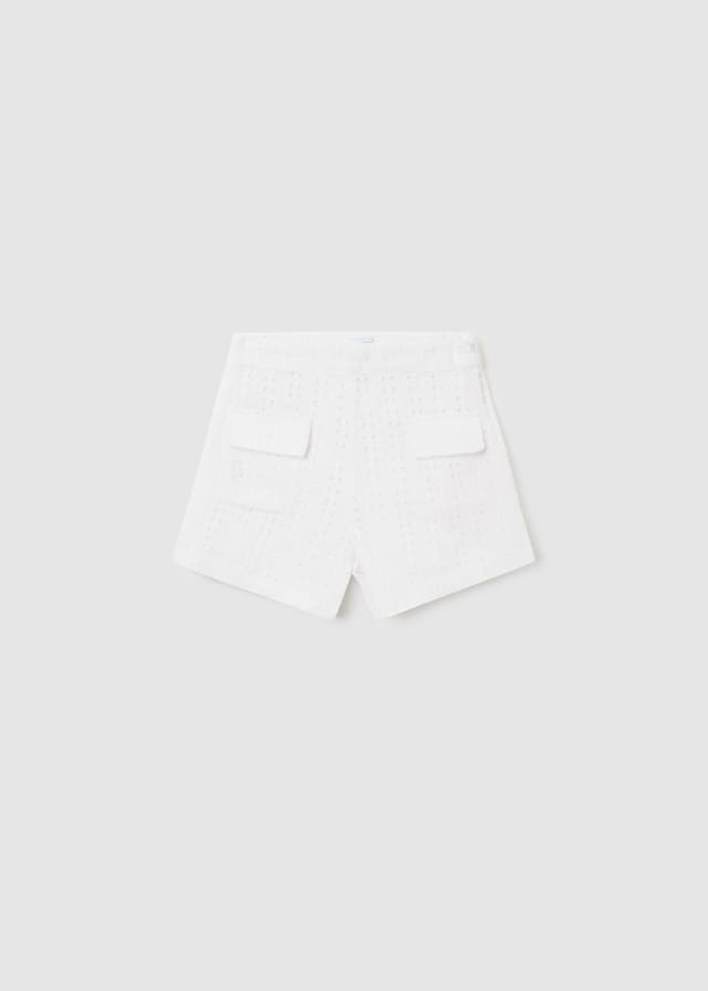 Mayoral Usa Inc Mayoral Eyelet Shorts - Little Miss Muffin Children & Home
