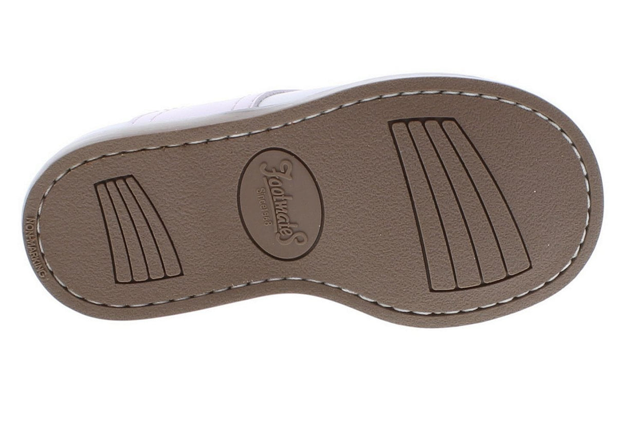 Badorf Shoe Footmates White and Rose Cheer Oxford - Little Miss Muffin Children & Home