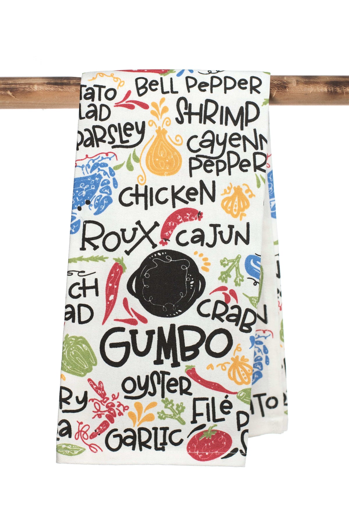 SLV - Second Line Ventures The Parish Line Kitchen Towel - Little Miss Muffin Children & Home