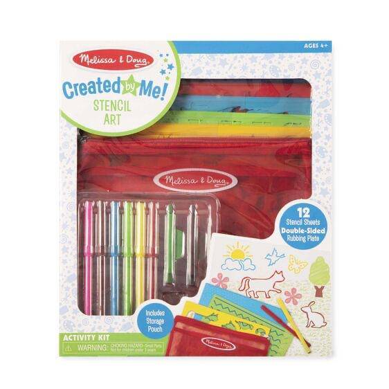 Melissa & Doug - Melissa & Doug Created by Me! Stencil Art Activity Kit - Little Miss Muffin Children & Home