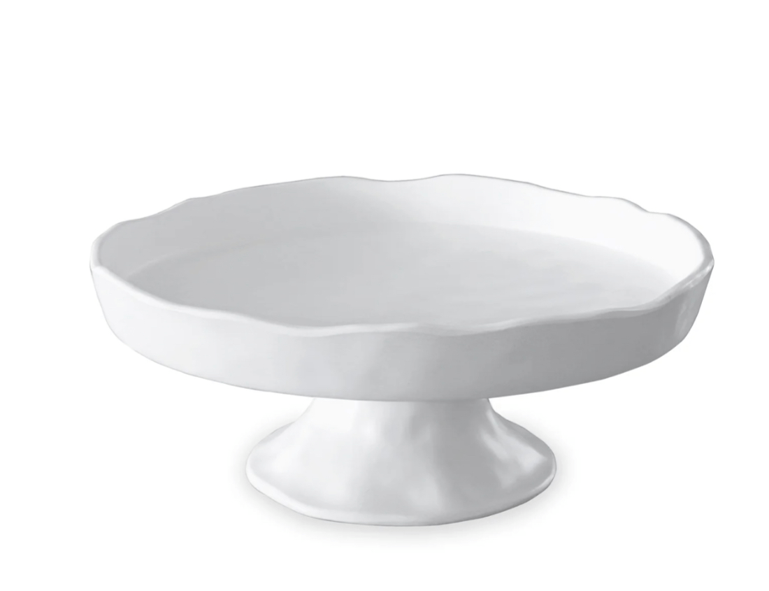 Beatriz Ball Beatriz Ball 2549 VIDA Nube Round Pedastel Cake Plate (white) - Little Miss Muffin Children & Home