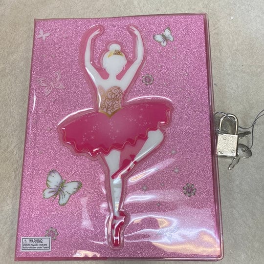 Pink Poppy Pink Poppy 3D Lockable Diary - Little Miss Muffin Children & Home
