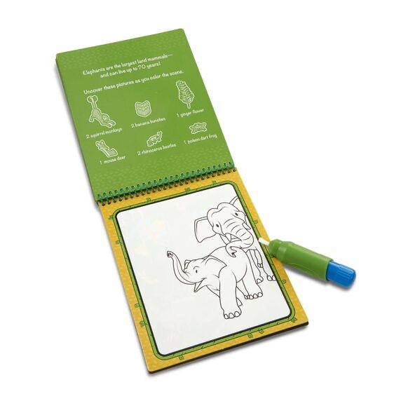 Melissa & Doug - Melissa & Doug Water Wow! Jungle Water Reveal Pad - Little Miss Muffin Children & Home