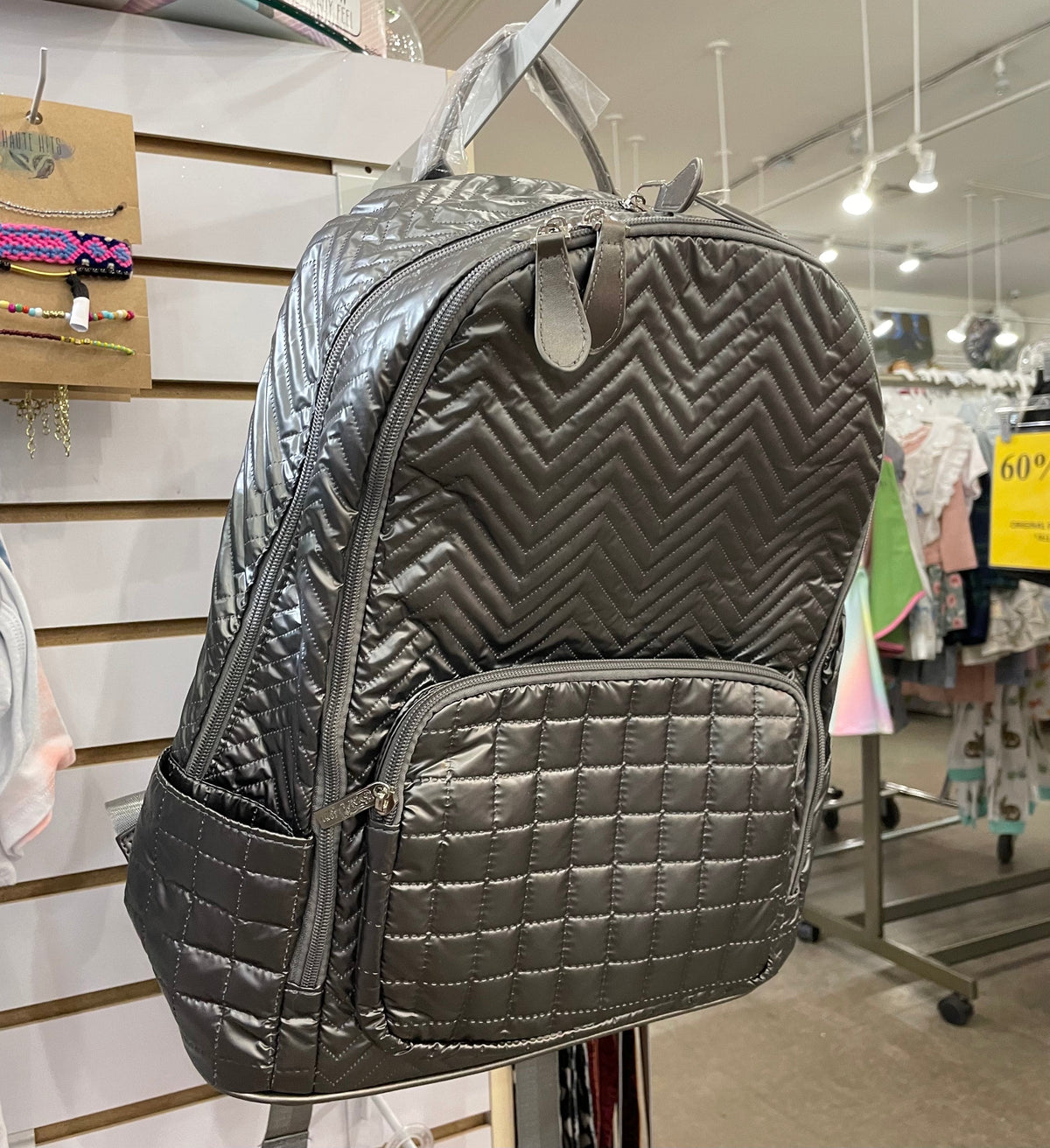 Bari Lynn Bari Lynn Chevron Backpack - Little Miss Muffin Children & Home