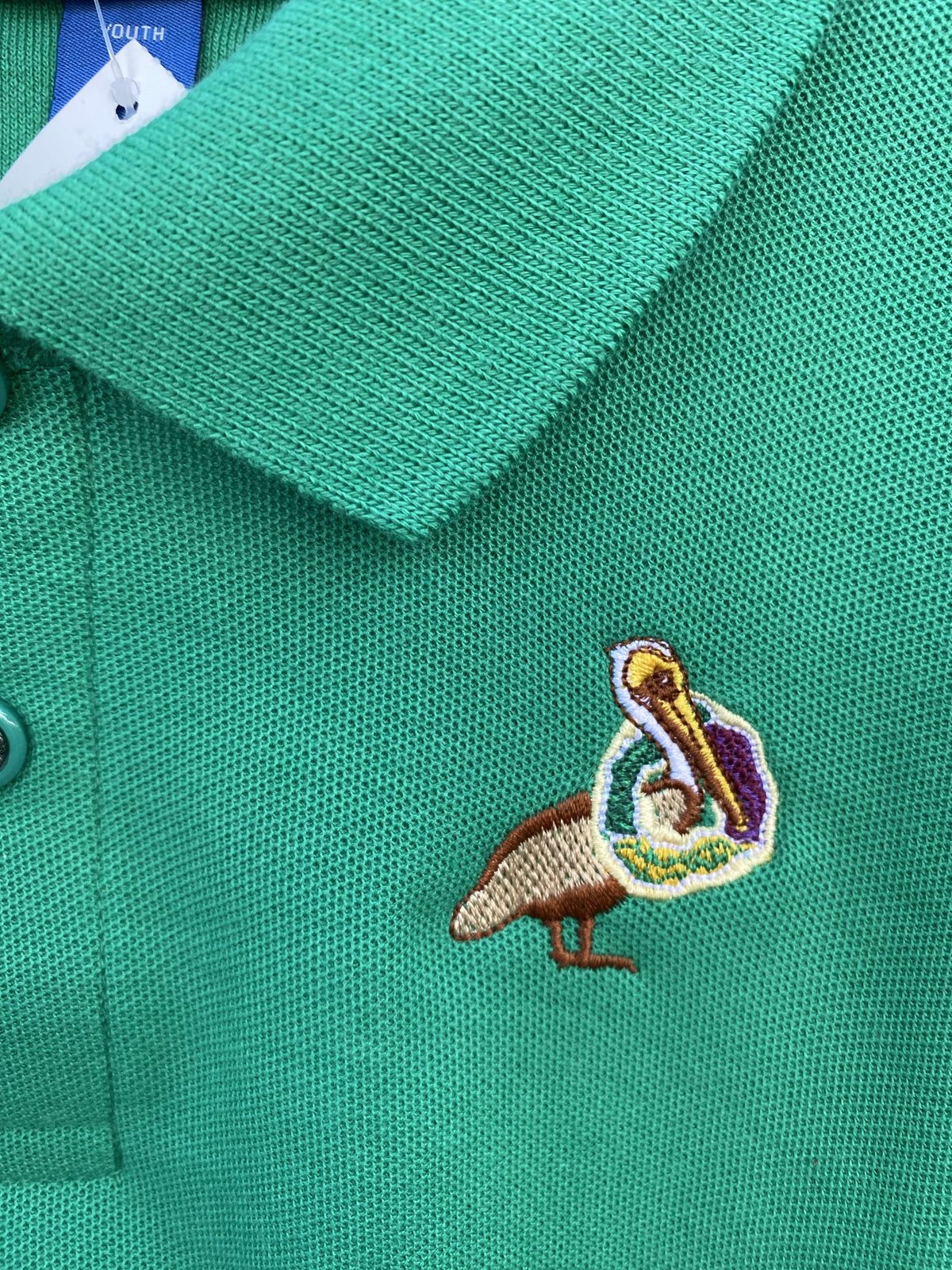 Whereable Art - Whereable Art Mardi Gras Pelican Embroidered Tee - Little Miss Muffin Children & Home