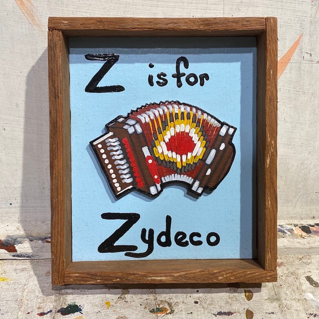 Damon Arts Nola Damon Arts NOLA “Z” Letter Art - Little Miss Muffin Children & Home