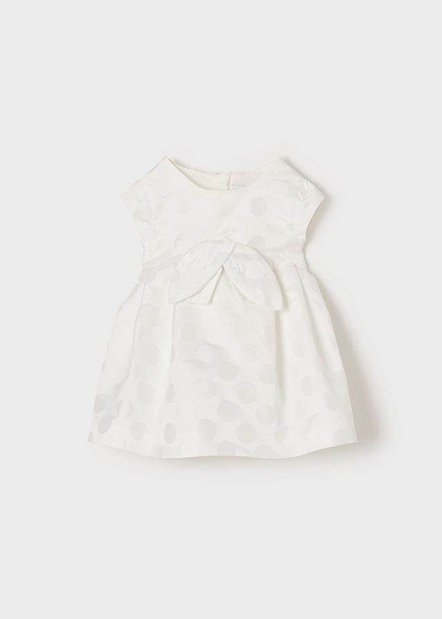 Mayoral Mayoral 1.904 JACQUARD DOTS DRESS - Little Miss Muffin Children & Home