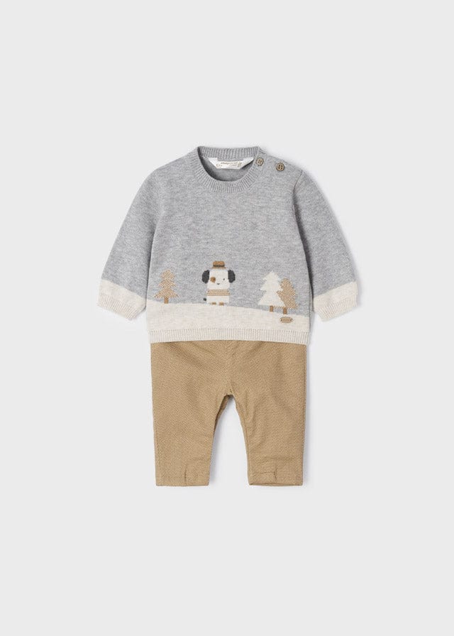 MAY - Mayoral Usa Inc Mayoral Trousers Sweater Set - Little Miss Muffin Children & Home
