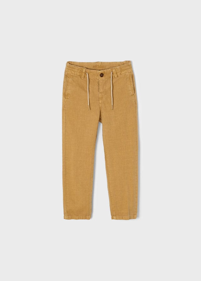 Mayoral Mayoral 3.577 LINEN TWILL PANTS - Little Miss Muffin Children & Home