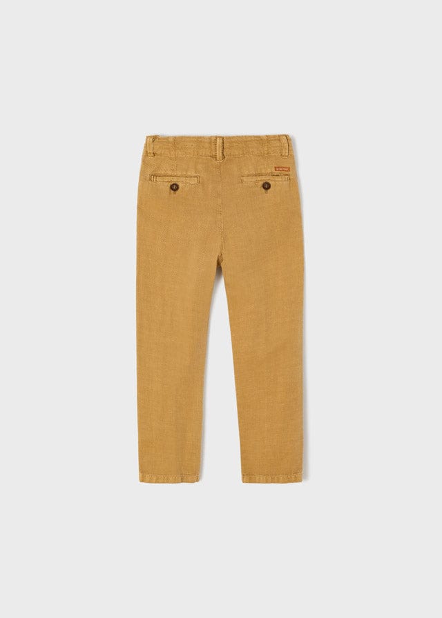 Mayoral Mayoral 3.577 LINEN TWILL PANTS - Little Miss Muffin Children & Home