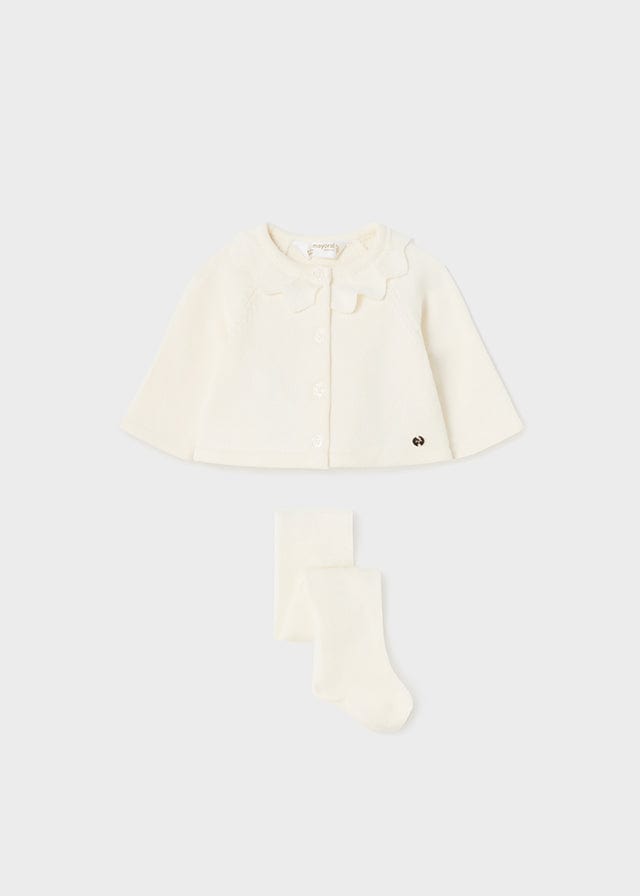 Mayoral Usa Inc Mayoral Cardigan and Tights - Little Miss Muffin Children & Home