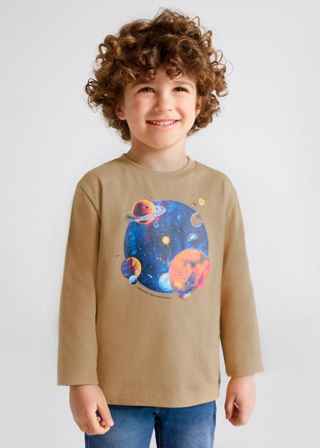 MAY - Mayoral Usa Inc Mayoral Long Sleeve Graphic T-Shirt - Little Miss Muffin Children & Home