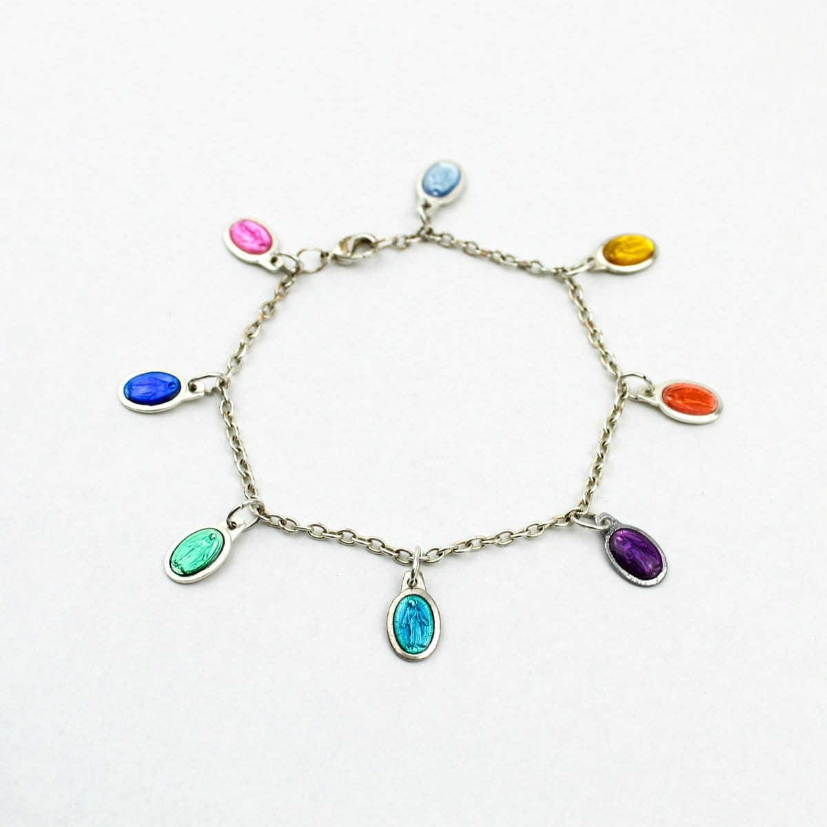 My Saint My Hero My Saint My Hero Miracles Miraculous Mary Charm Bracelet - Little Miss Muffin Children & Home
