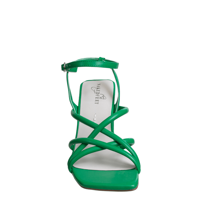 Naked Feet Naked Feet Mood Heeled Strappy Sandal - Little Miss Muffin Children & Home