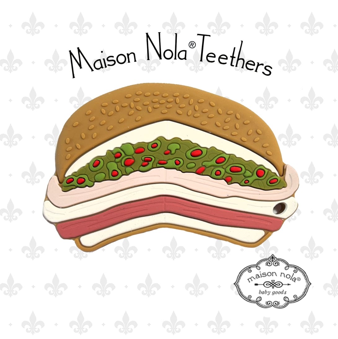 Maison Nola Maison Nola Muffuletta Teether - Little Miss Muffin Children & Home