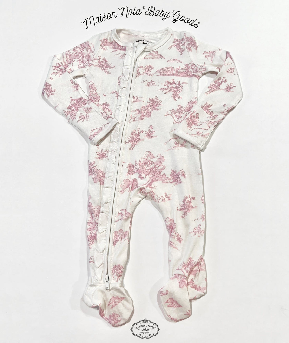 Maison Nola Maison Nola Storyland Footie - Little Miss Muffin Children & Home