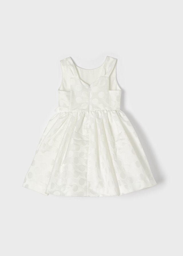 Mayoral Mayoral 3.918 JACQUARD DOTS DRESS - Little Miss Muffin Children & Home