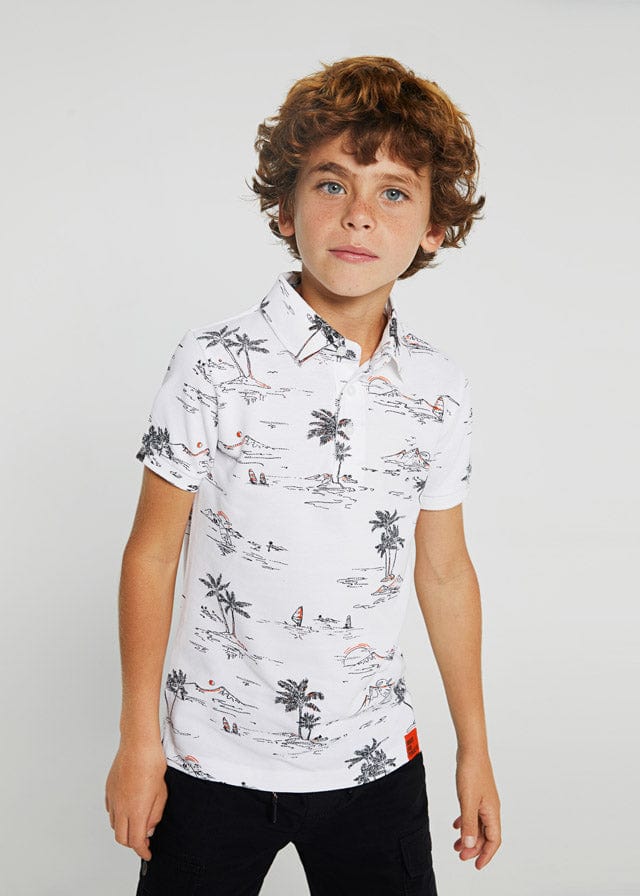 Mayoral Mayoral 6.108 SS POLO - Little Miss Muffin Children & Home