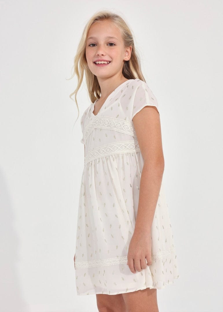 Mayoral Usa Inc Mayoral V-Neck Printed 2 Piece Dress - Little Miss Muffin Children & Home