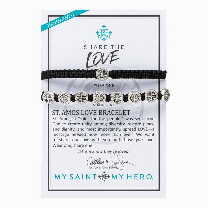 My Saint My Hero - My Saint My Hero Share the Love St. Amos Bracelet Set - Little Miss Muffin Children & Home