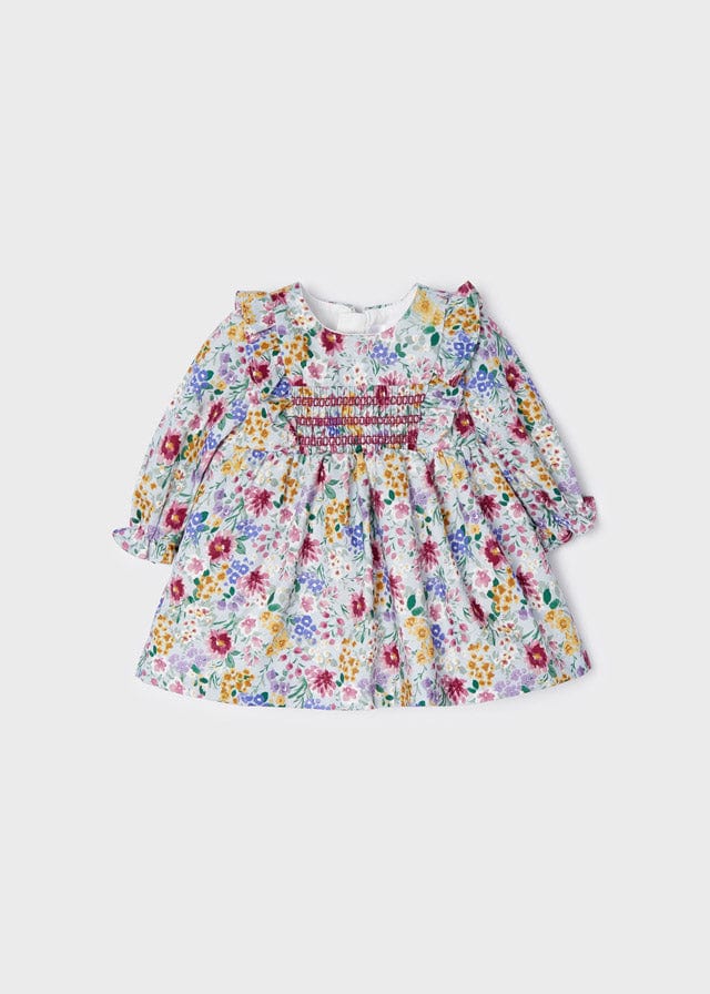 Mayoral Usa Inc Mayoral Smocked Stitching Dress - Little Miss Muffin Children & Home