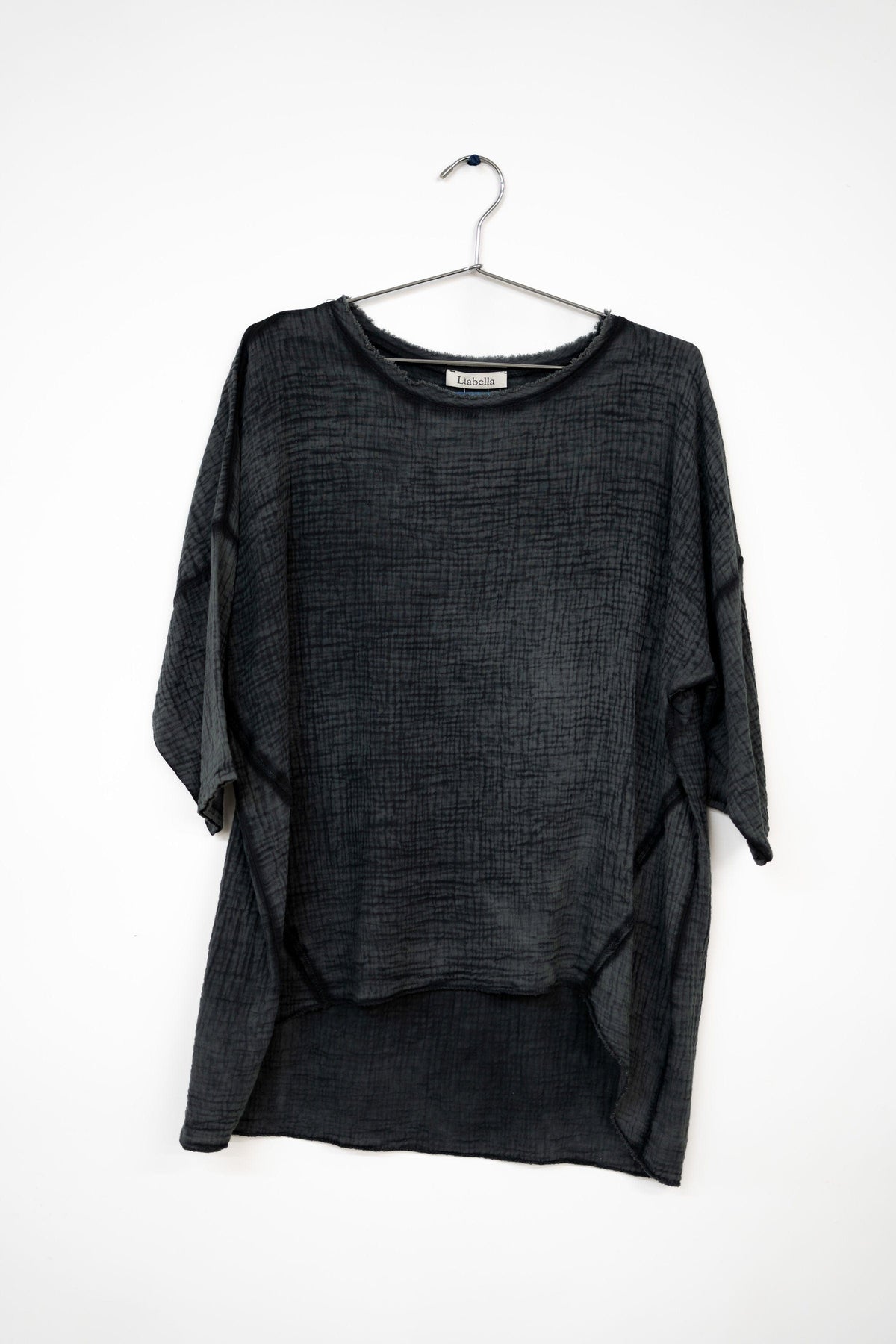 Oro Bonito Oro Bonito Quarter Sleeve Linen Shirt - Little Miss Muffin Children & Home