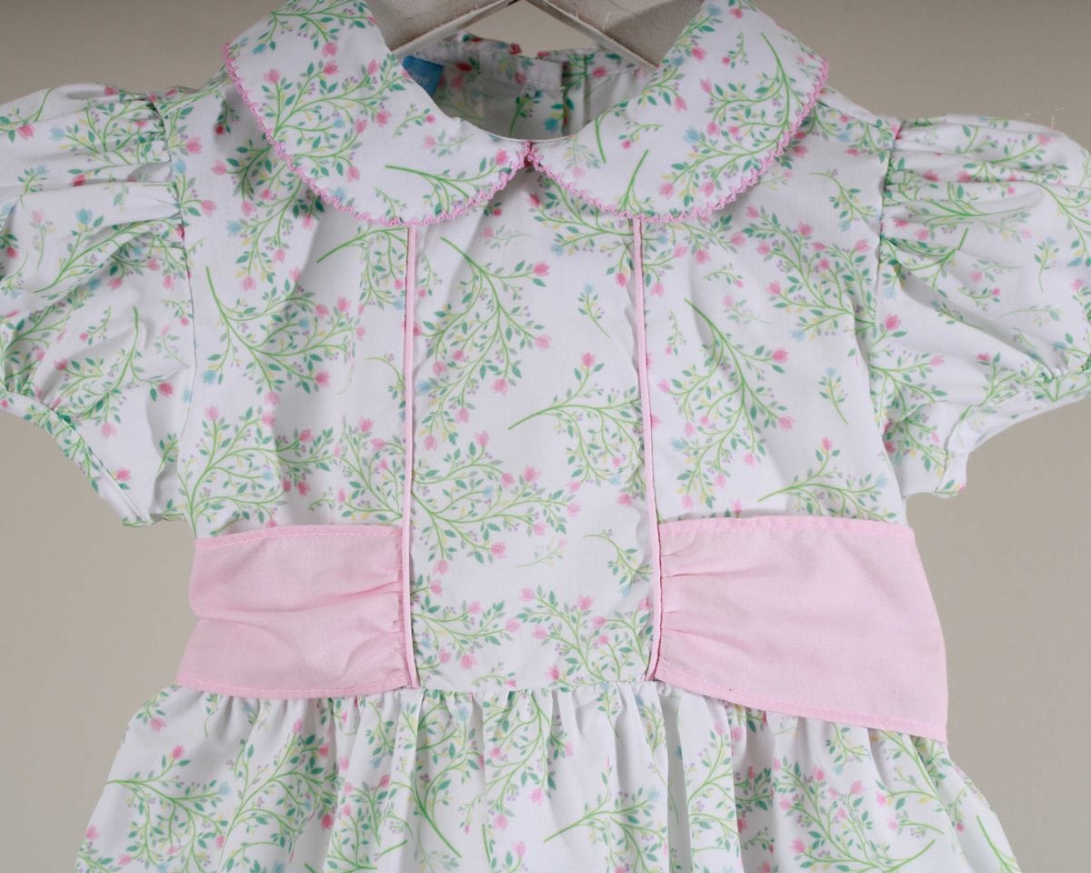 Charming Little One Charming Little One Pink Blossom Roses Lucy Dress - Little Miss Muffin Children & Home