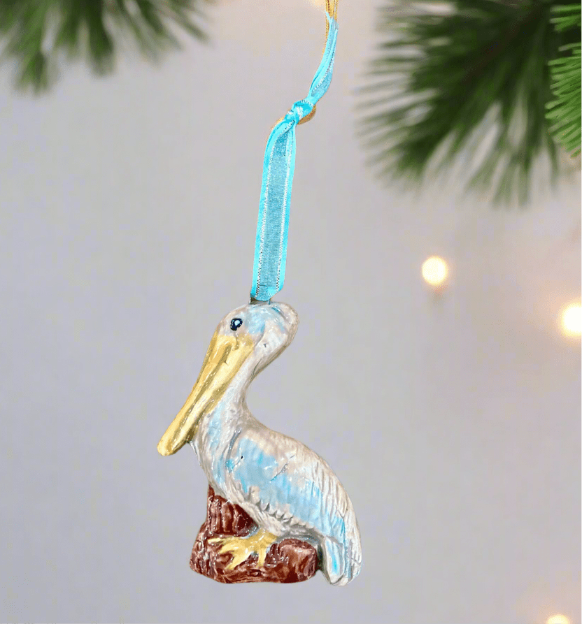 Katie Baldwin Originals Katie Baldwin Originals Pelican Ornament - Little Miss Muffin Children & Home