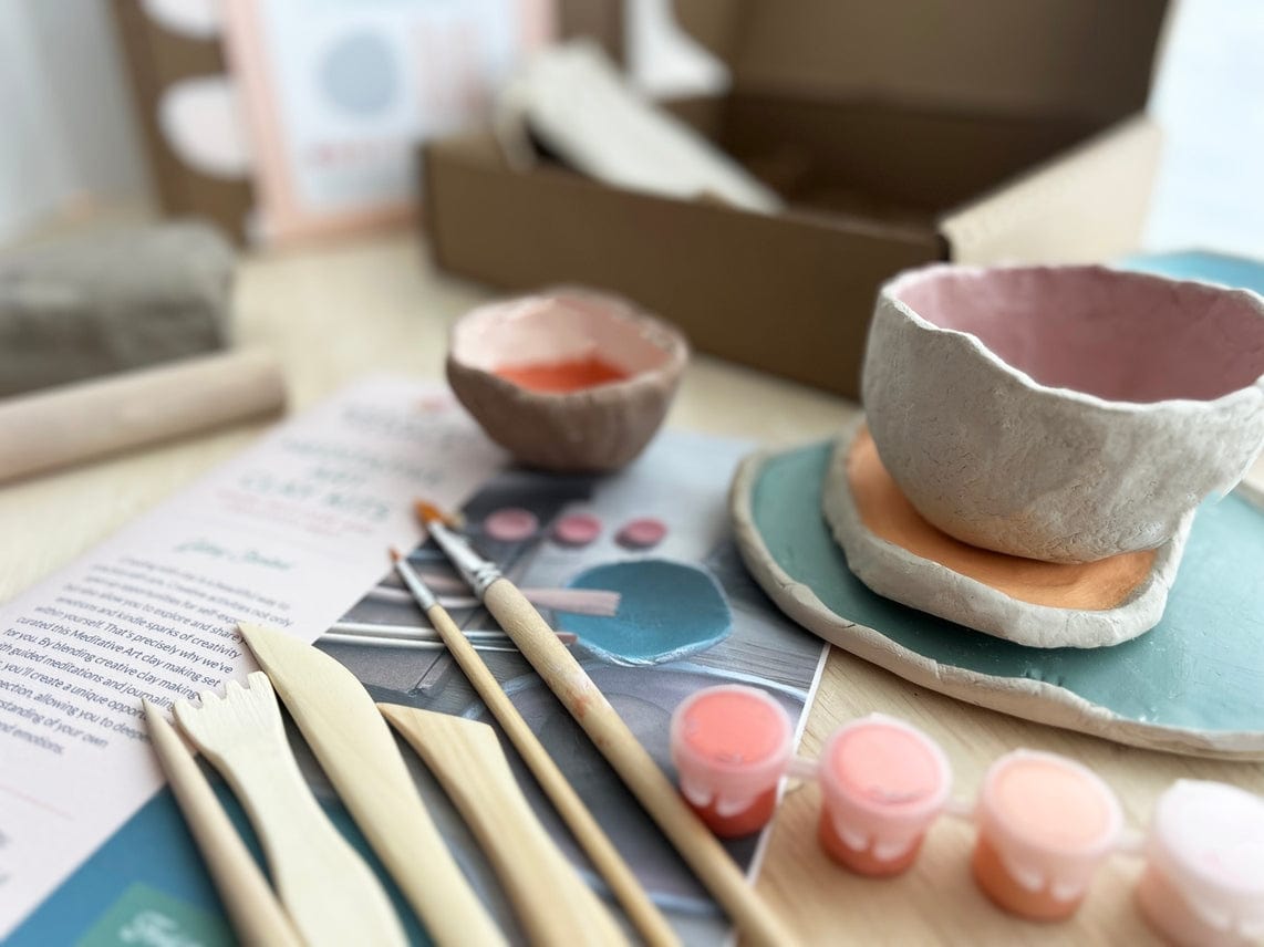 Breathe People Breathe People Meditative Art Clay Kit + Self-Care Meditations and Projects - Little Miss Muffin Children & Home