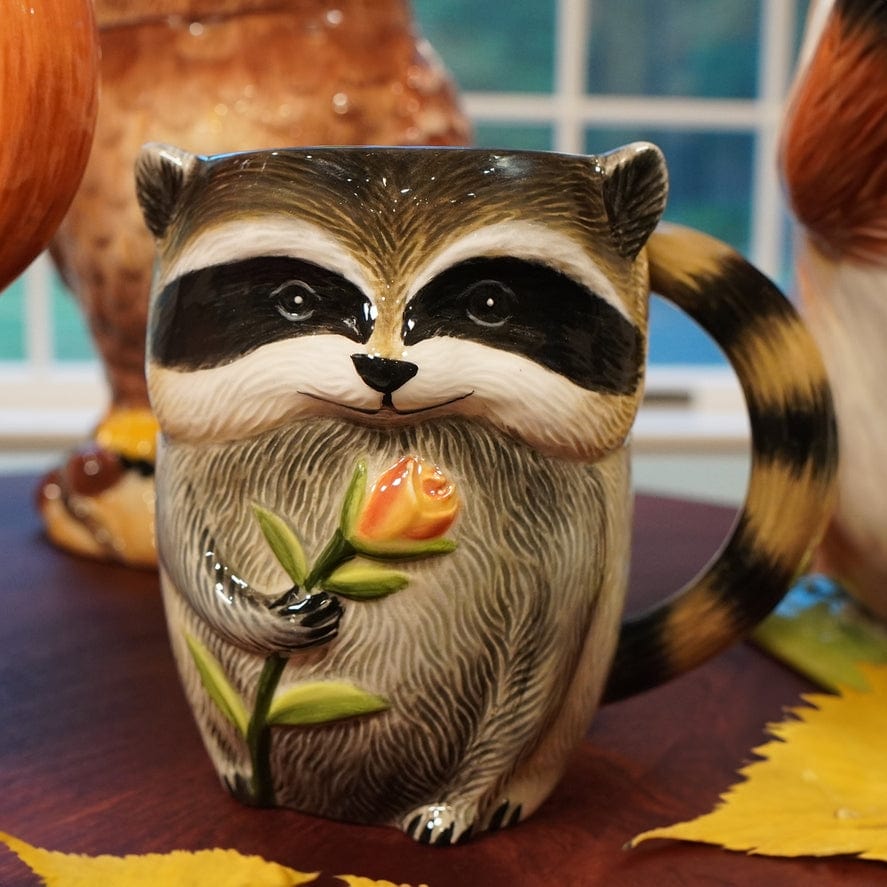Certified International Certified International  Woodland Critters Fall 3-D Mug 16 oz, 4 Available Styles - Little Miss Muffin Children & Home