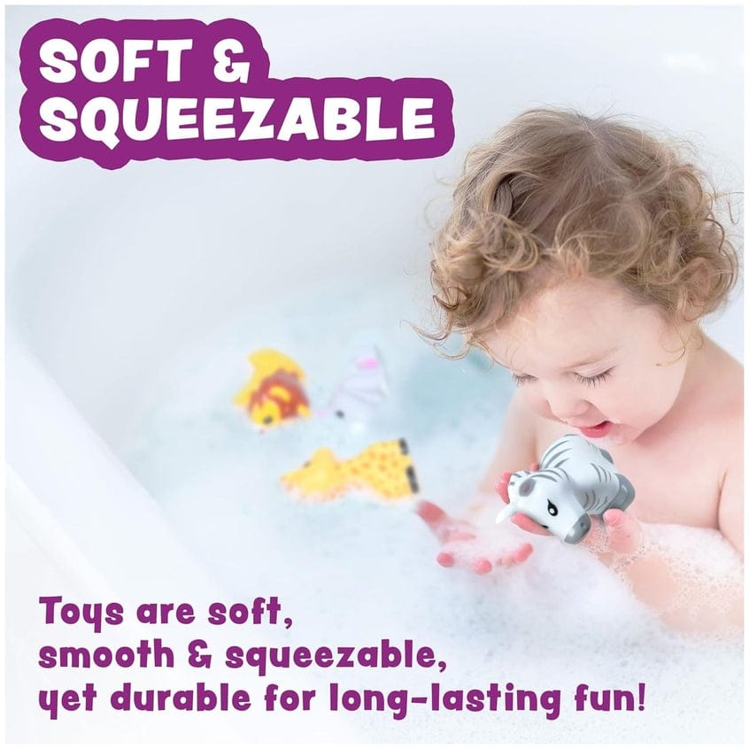 Tub Works Savanna™ Mold Free Bath Toys, 6 Pack - Little Miss Muffin Children & Home