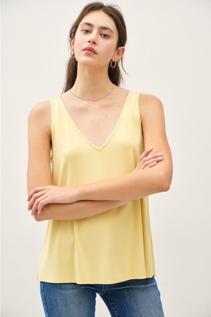 Be Cool Bamboo Modal V-Neck Tank - Little Miss Muffin Children & Home