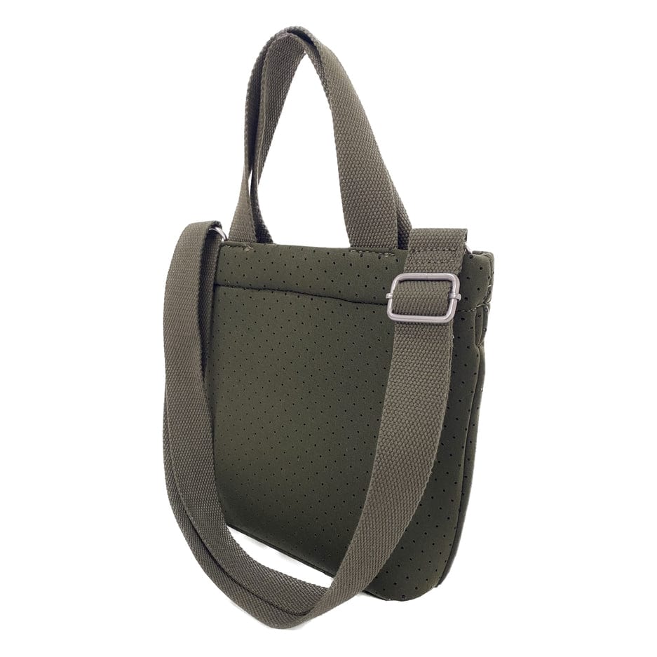 Quilted Koala Quilted Koala Neoprene Midi Town Bag Olive - Little Miss Muffin Children & Home