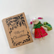 Creative Co-op Handmade Wool Felt Bunny  4" Ornament In Book Shaped Box, 4 Styles - Little Miss Muffin Children & Home