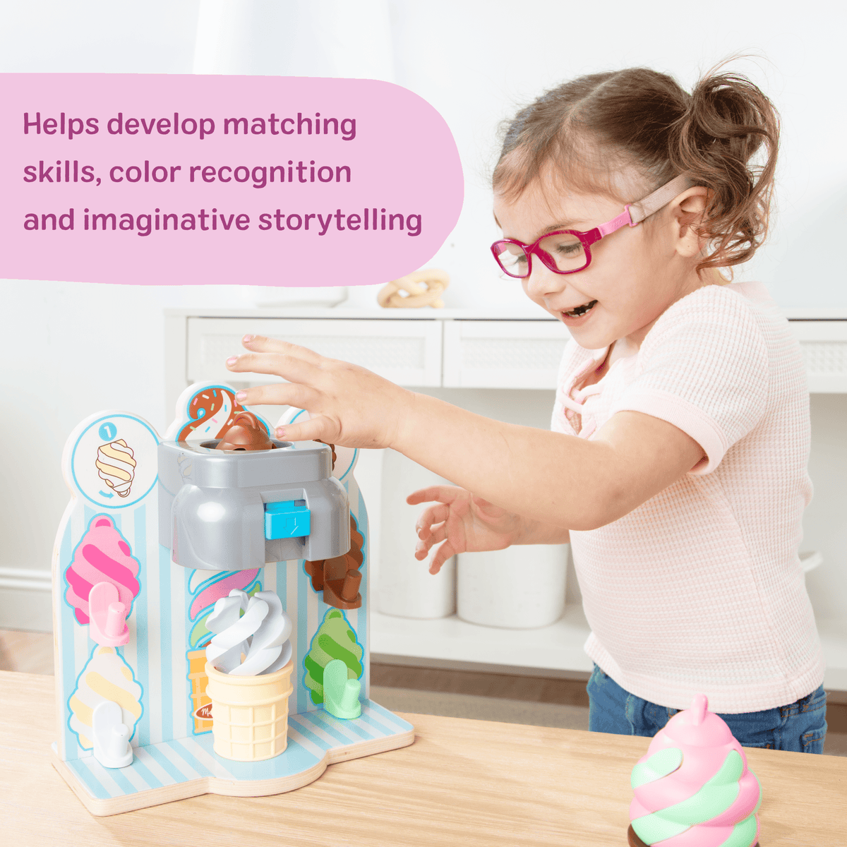 Melissa & Doug Swirl & Serve Ice Cream Play Set - Little Miss Muffin Children & Home